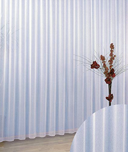 heimtexland Typ96 Store 160x450 weiß halbtransparent