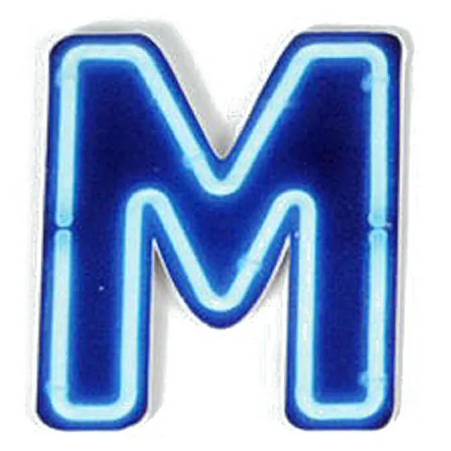 HAB & GUT Vintage VM013 Magnetbuchstabe M Blech Retro