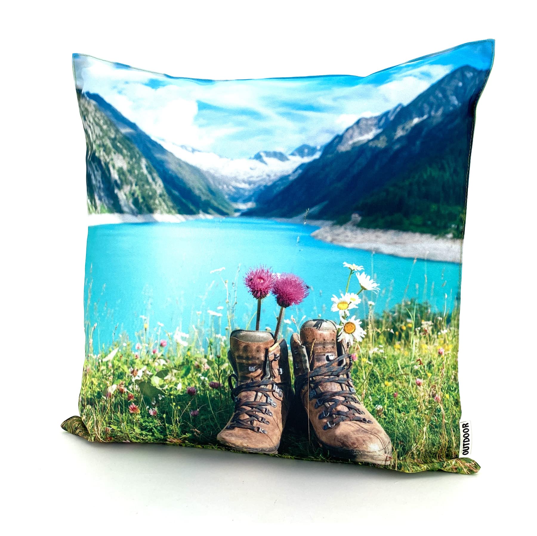 heimtexland Lotus Effekt Typ742 Outdoorkissen 45x45 cm Eukalyptus