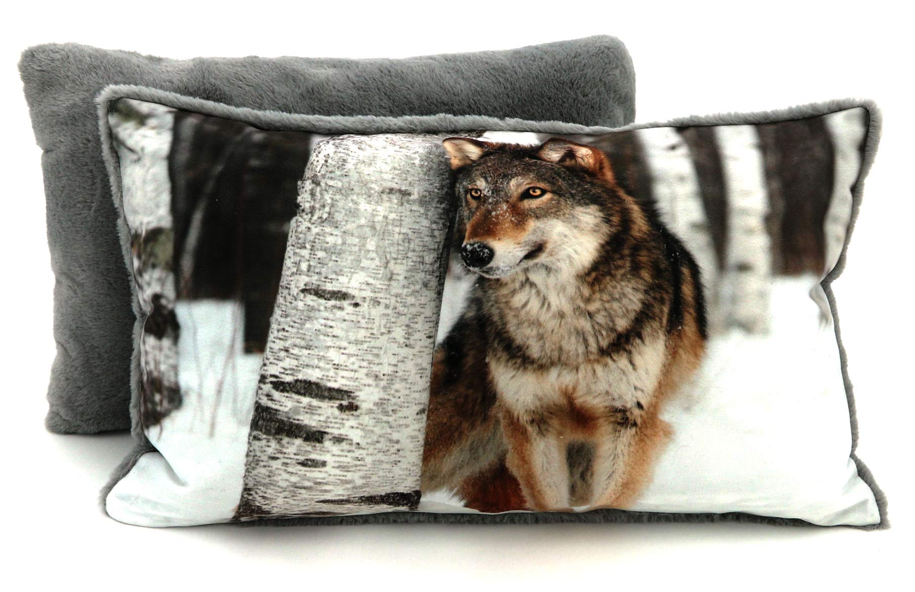 heimtexland Typ587 Kissenhülle 40x40 cm Fuchs Velours