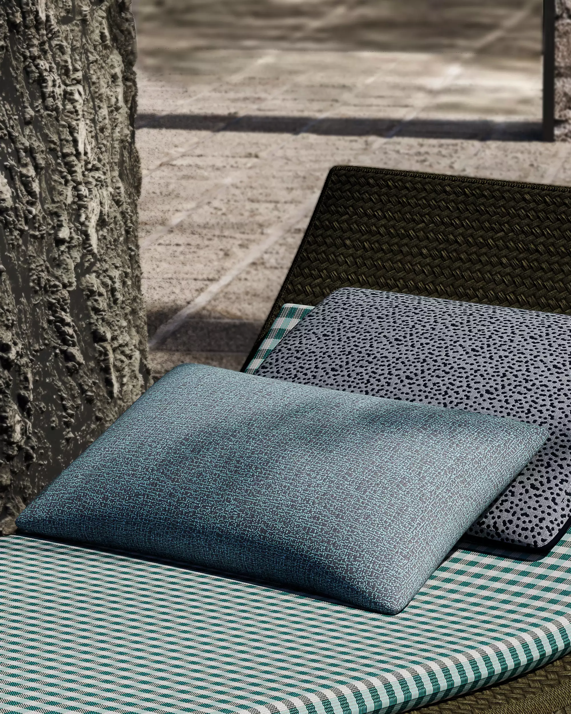 Création Baumann Outdoor Trinidad Outdoorstoff wasserabweisend