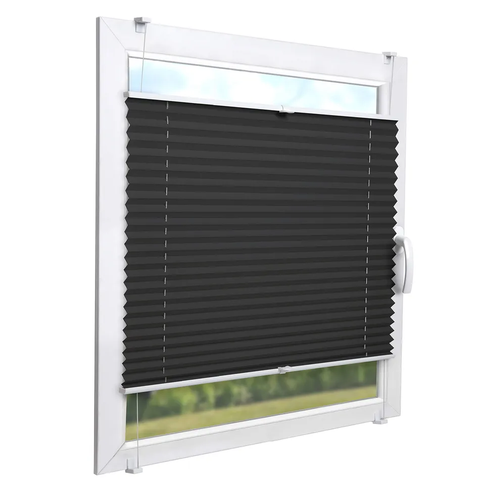 Sol Royal SolDecor P26 Plissee 100x120 cm Anthrazit klemmfix