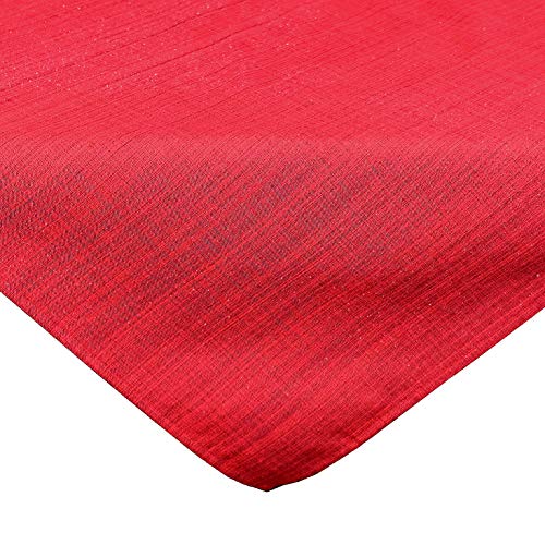 heimtexland Typ645 Outdoor-Tischdecke 90x90 cm Rot Meliert