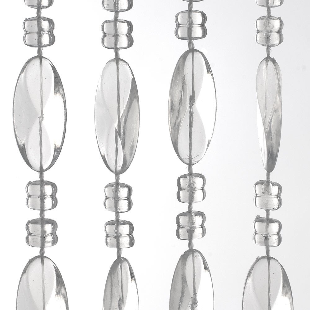 HAB & GUT Twister Türvorhang 100x220 transparent dicht