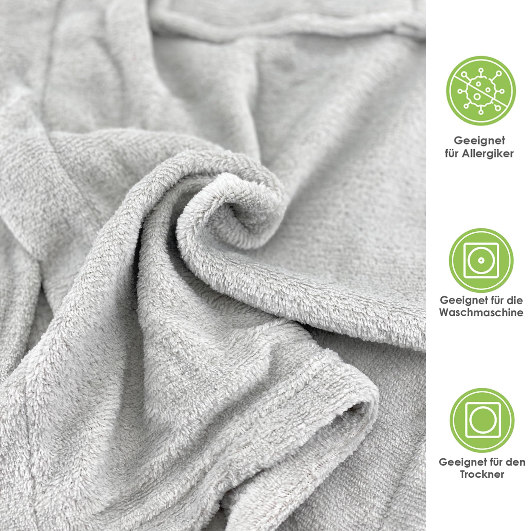 heimtexland Typ878 Bademantel Flanell
