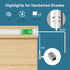 SmartWings Persephone Holzrollo elektrisch Blackout Natur