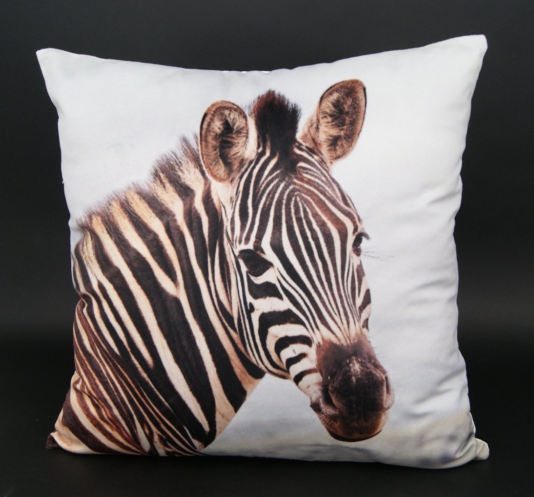 heimtexland Design Typ324 Kissenhülle 40x40 Hirsch mit Herz Velour