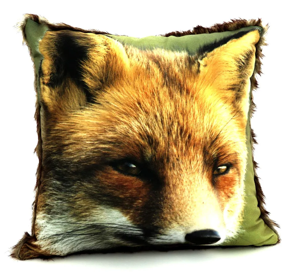 heimtexland Typ587 Kissenhülle 40x40 cm Fuchs Velours