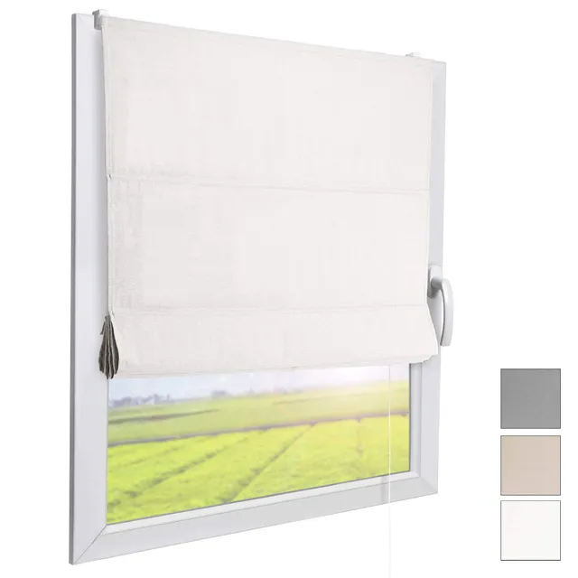 Sol Royal RA3 Raffrollo weiß 120x180 blickdicht