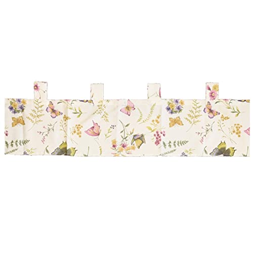 heimtexland Typ794 Scheibengardine 30x150 cm natur-bunt