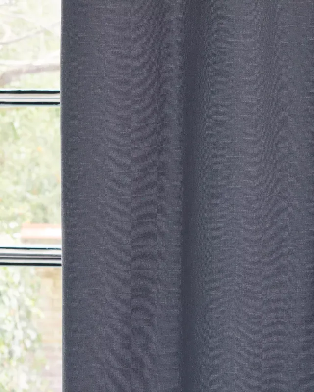 Création Baumann Oscurone Blackout Leinenlook Naturtöne