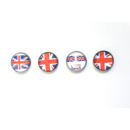 HAB & GUT Arts & Lyrics MC218V Kühlschrankmagnete Union Jack 4er