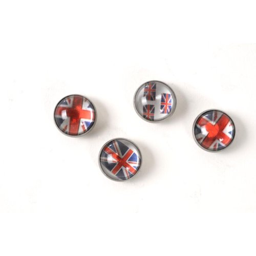 HAB & GUT Arts & Lyrics MC218V Kühlschrankmagnete Union Jack 4er
