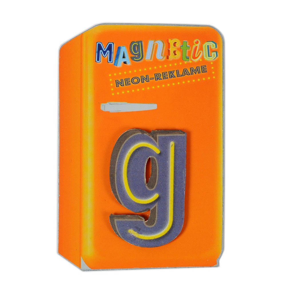 HAB & GUT Vintage VM007 Magnetbuchstabe G Blech Retro