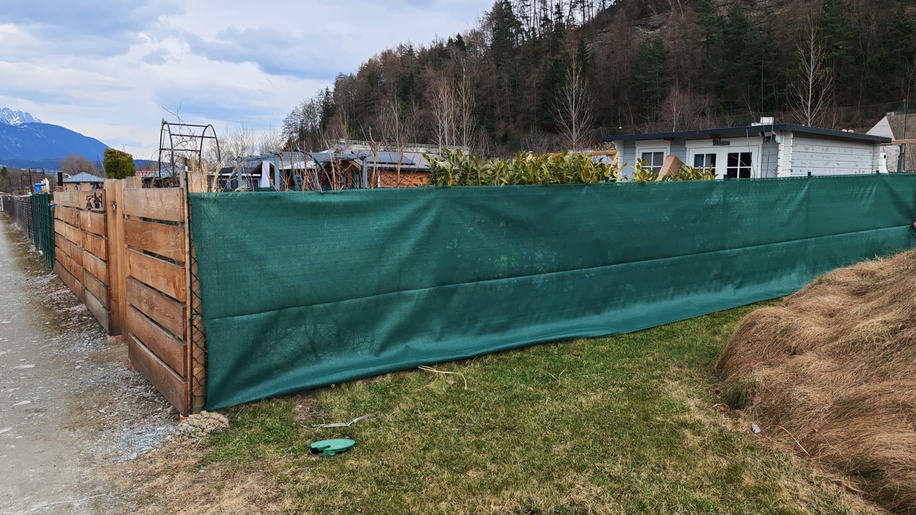 Sol Royal SG80 Schattiergewebe Grün zuschneidbar