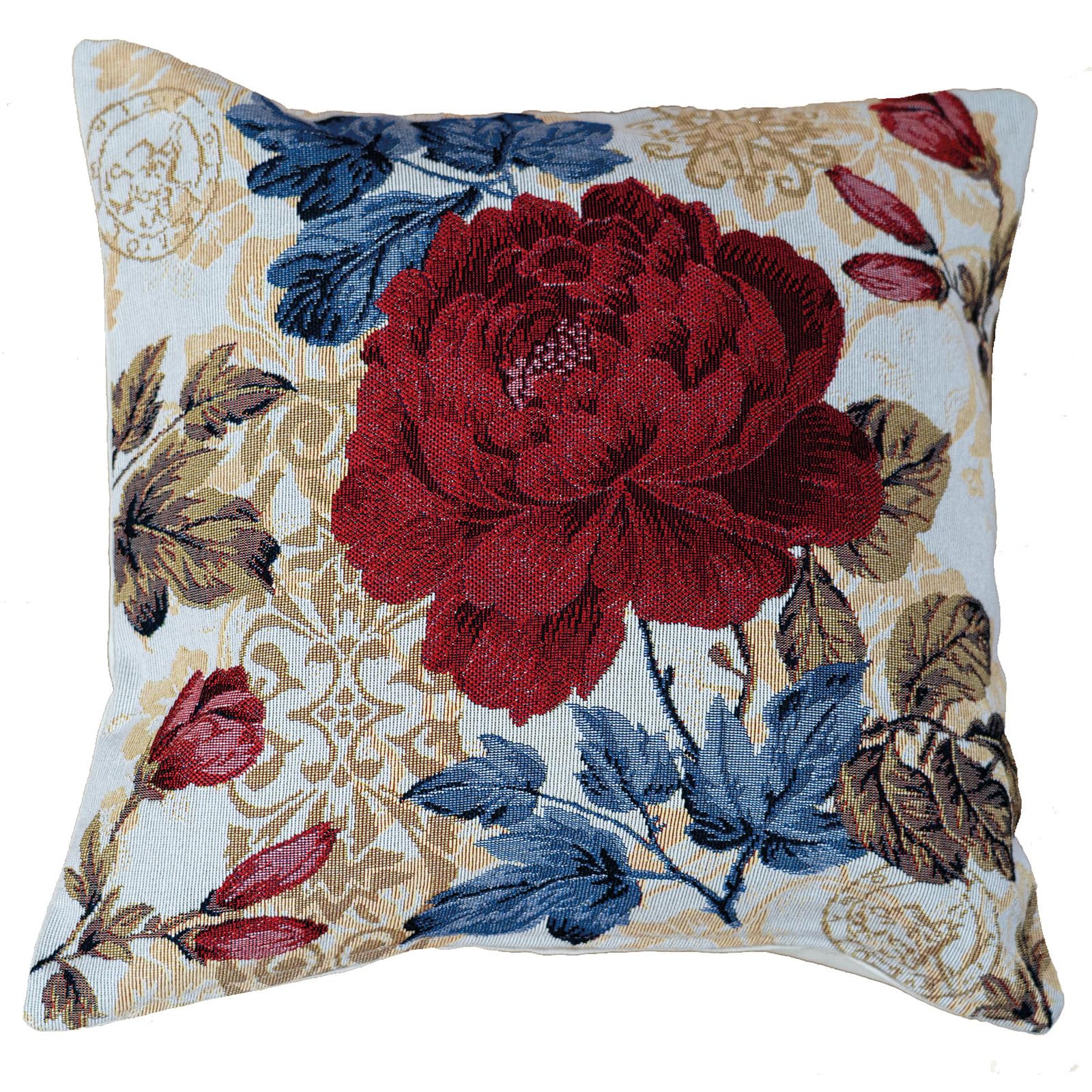 heimtexland Modern Garden Typ884 Kissenbezug 40x40 cm Hibiskus Gobelin