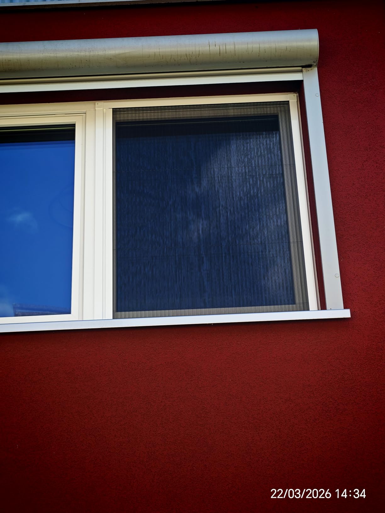 Plissee Fliegengitter Fenster nach Maß ohne Bohren