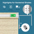 SmartWings Aphrodite Holzrollo Motor blickdicht Natur