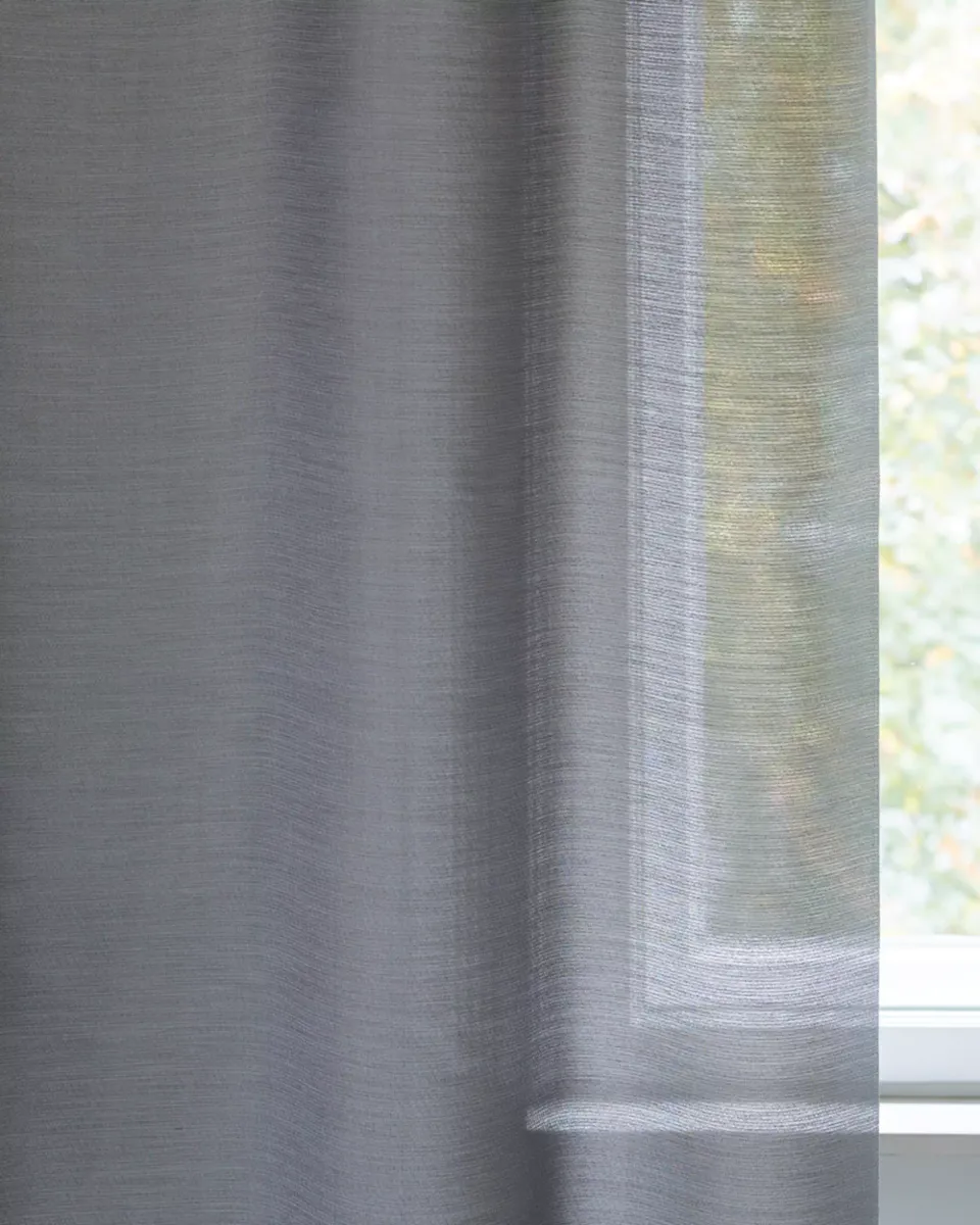 Création Baumann Pyrit Jacquard Vorhang halbtransparent gemustert