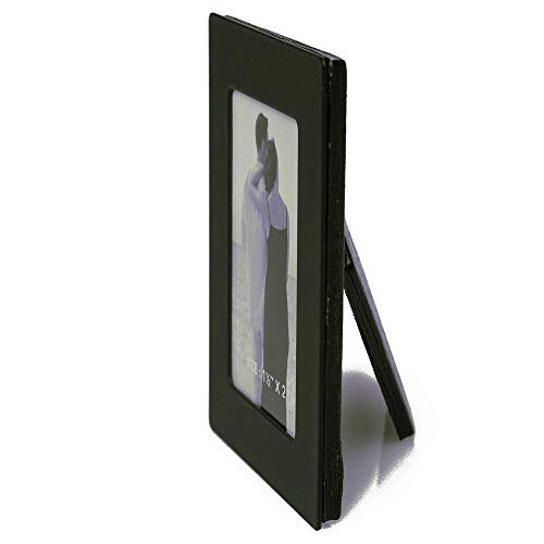HAB & GUT FR005 Magnet-Bilderrahmen Mini Schwarz 5x6,5 cm