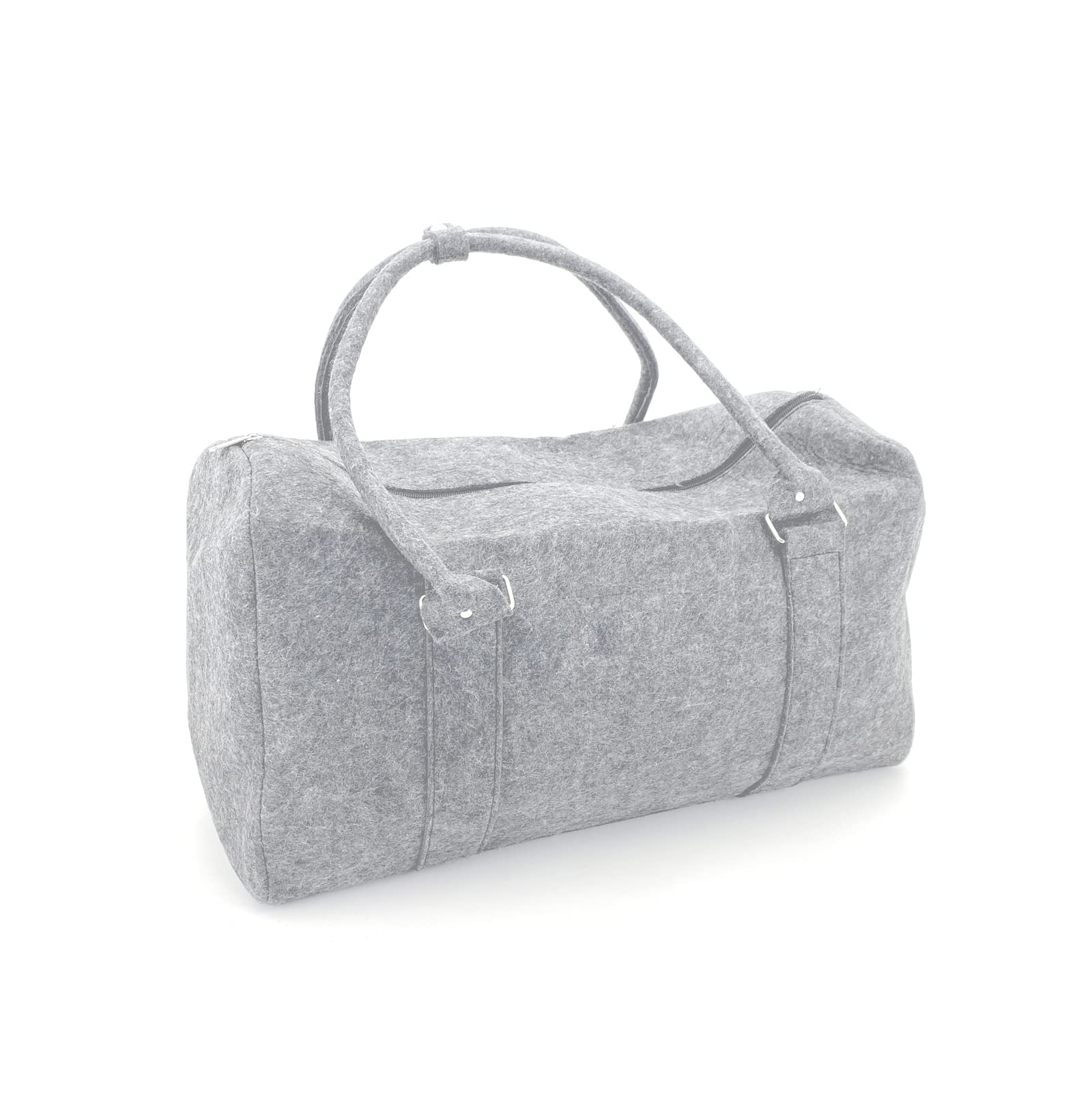heimtexland Typ770 Reisetasche 50 cm hellgrau Filz Weekender