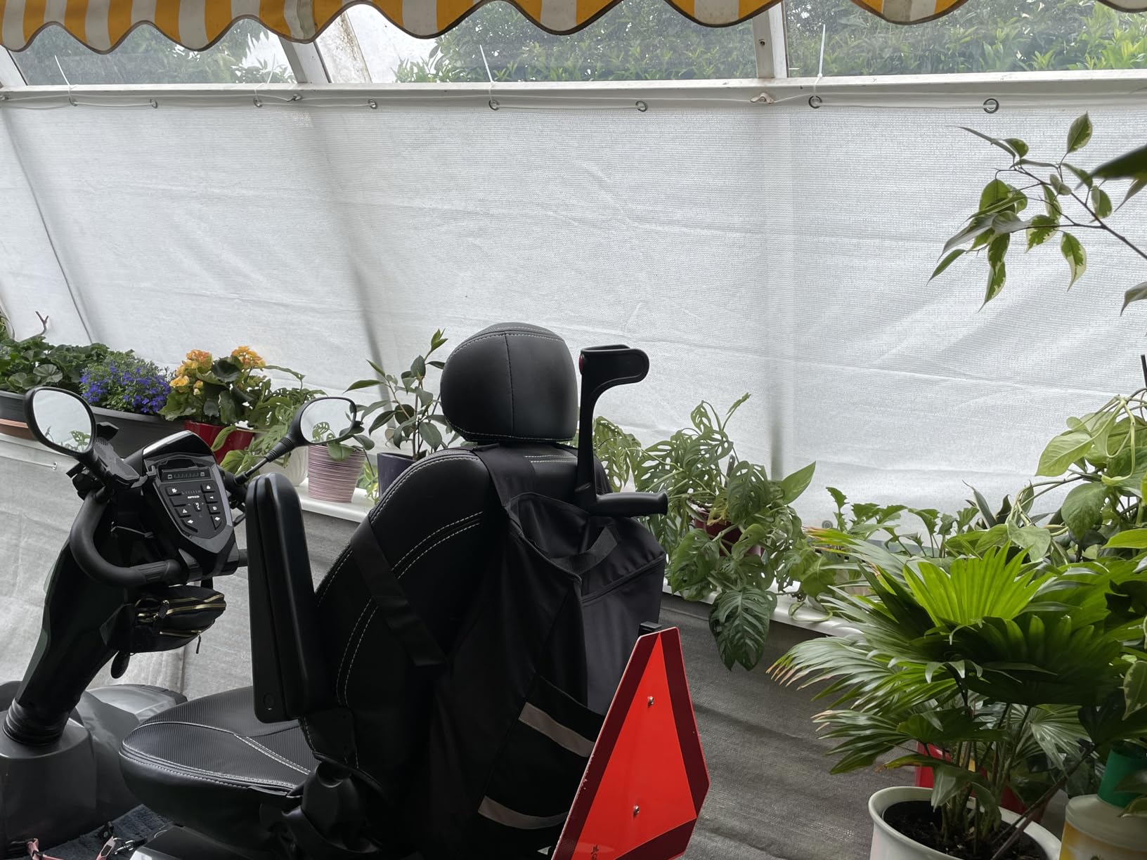 Sol Royal SolVision HB2 Balkonsichtschutz 90x300 cm Anthrazit blickdicht