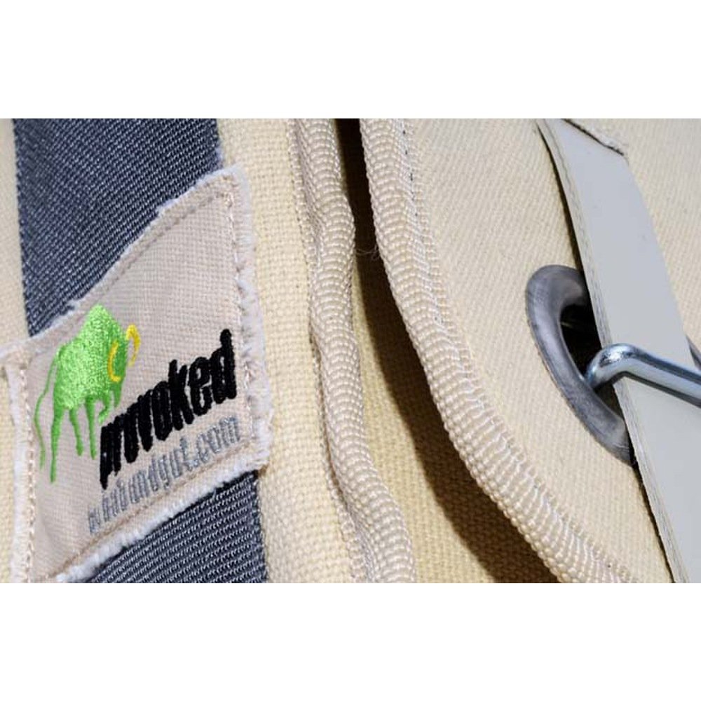 PROVOKED Messenger Bag Segeltuch beige 35x30 cm Canvas