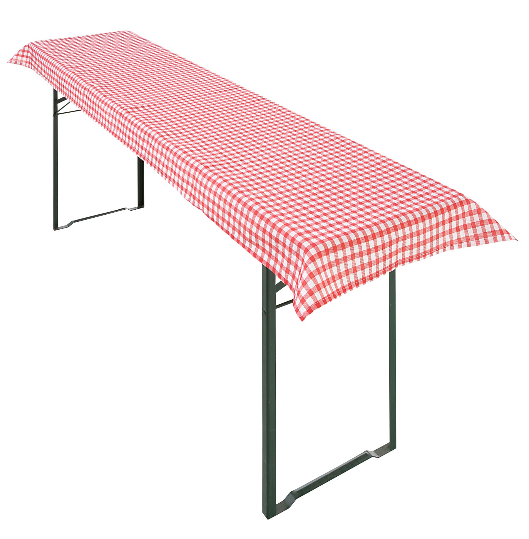 heimtexland Typ861 Tischdecke 90x240 cm Rot Vichy-Karo