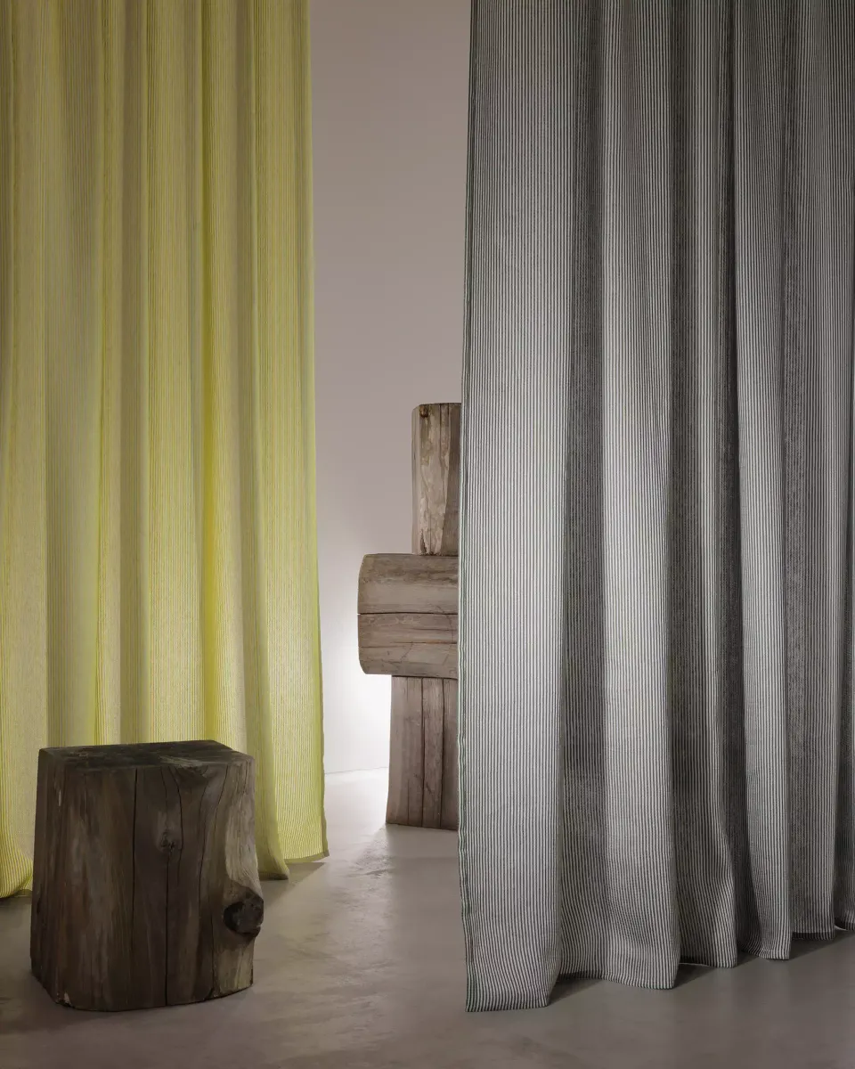 Création Baumann Pleat Plissee Leinen