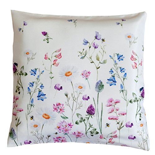 heimtexland Blumenwiese Typ520 Kissenhülle 40x40 cm blickdicht