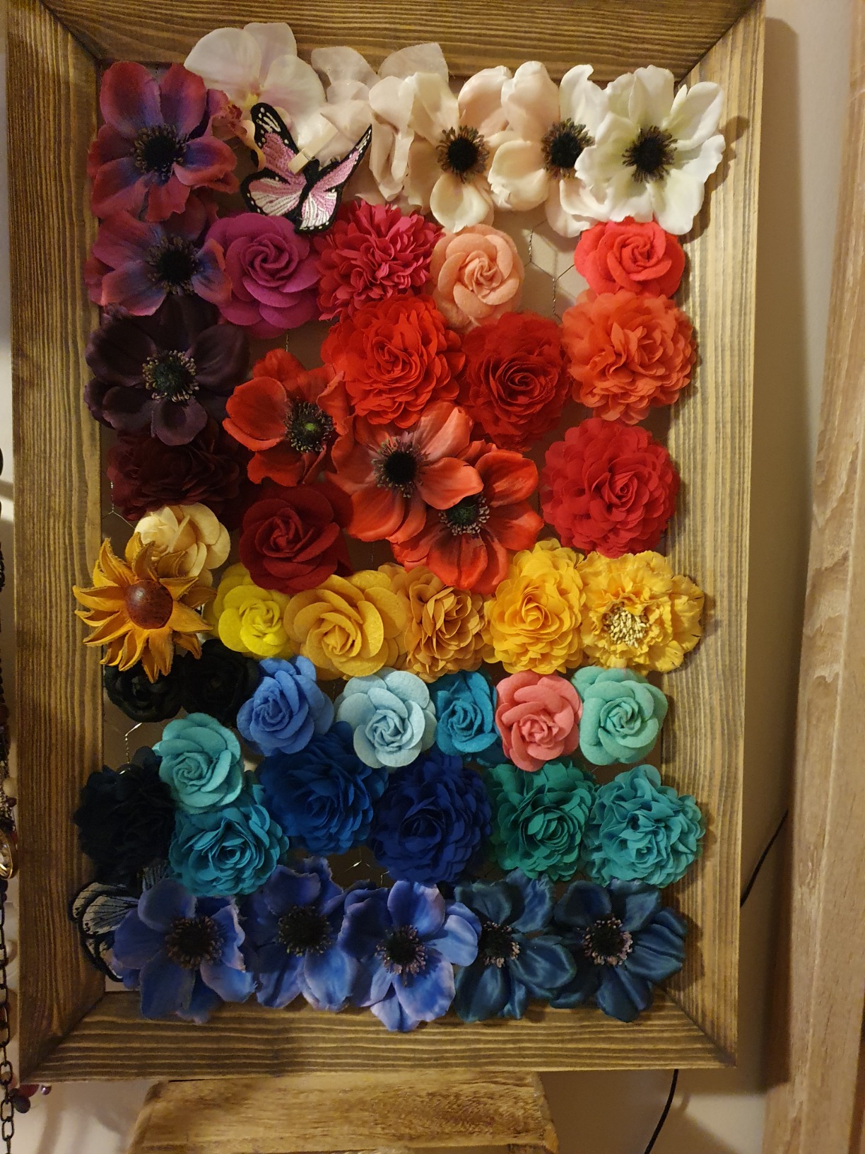 HAB & GUT FR054 Bildergalerie 38x48 cm Holz Draht