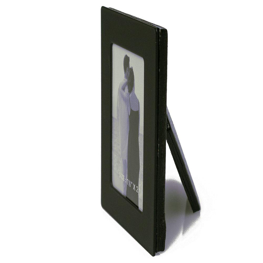 HAB & GUT FR005 Magnet-Bilderrahmen Mini Schwarz 5x6,5 cm