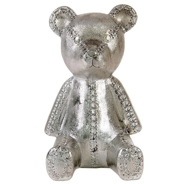 HAB & GUT MB002 Spardose Teddy Chrom 19,5cm