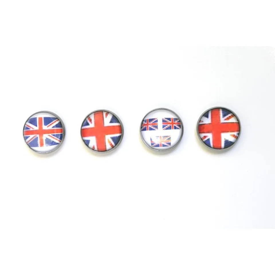 HAB & GUT Arts & Lyrics MC218V Kühlschrankmagnete Union Jack 4er