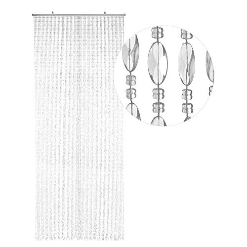 HAB & GUT Twister Türvorhang 100x220 transparent dicht