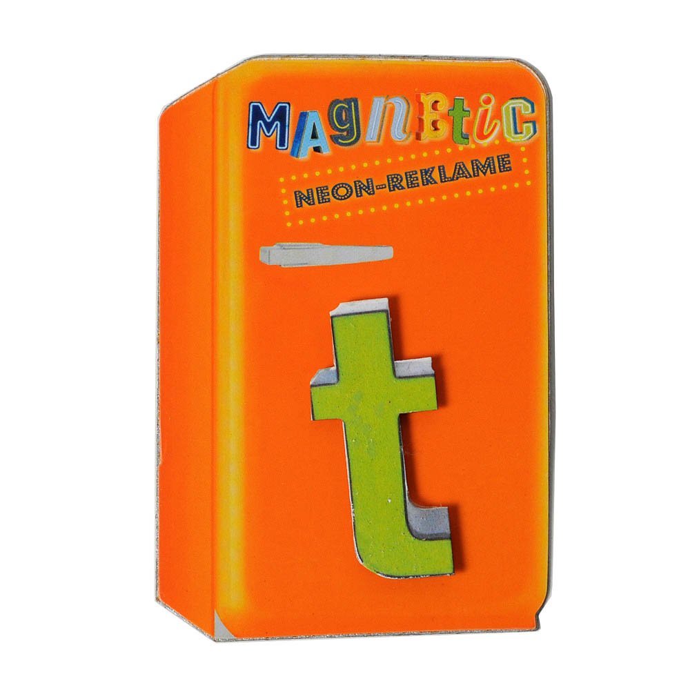 HAB & GUT Vintage VM020 Magnetbuchstabe T Blech 5 cm Retro