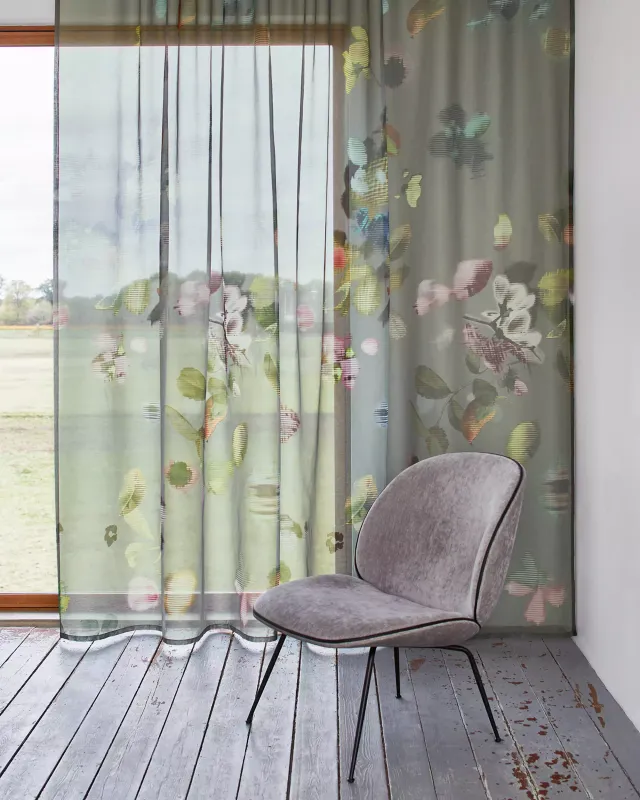 Création Baumann Faletta Vorhangstoff transparent