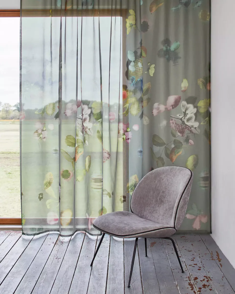 Création Baumann Faletta Vorhangstoff transparent
