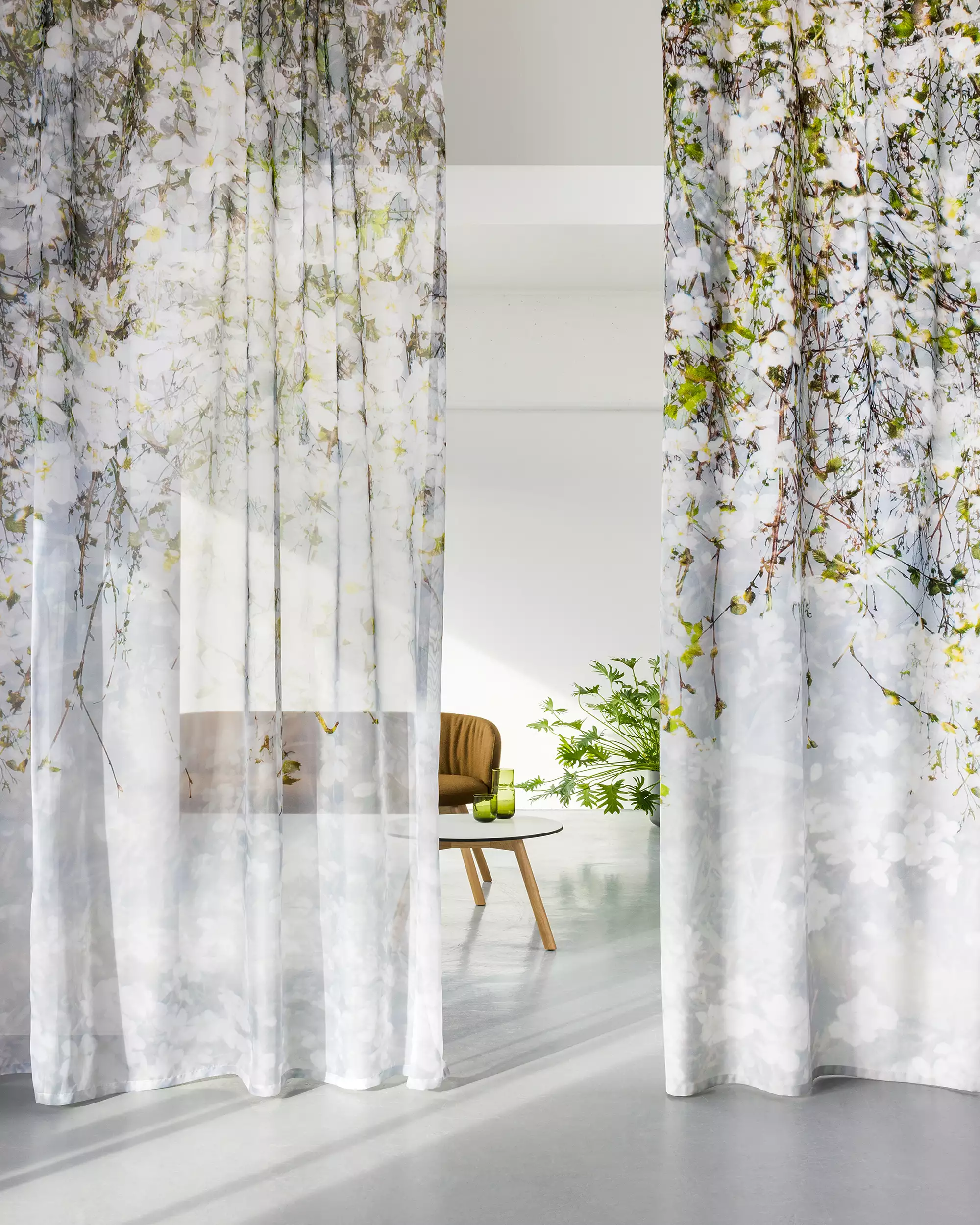 Création Baumann Florentina Voile Vorhang transparent