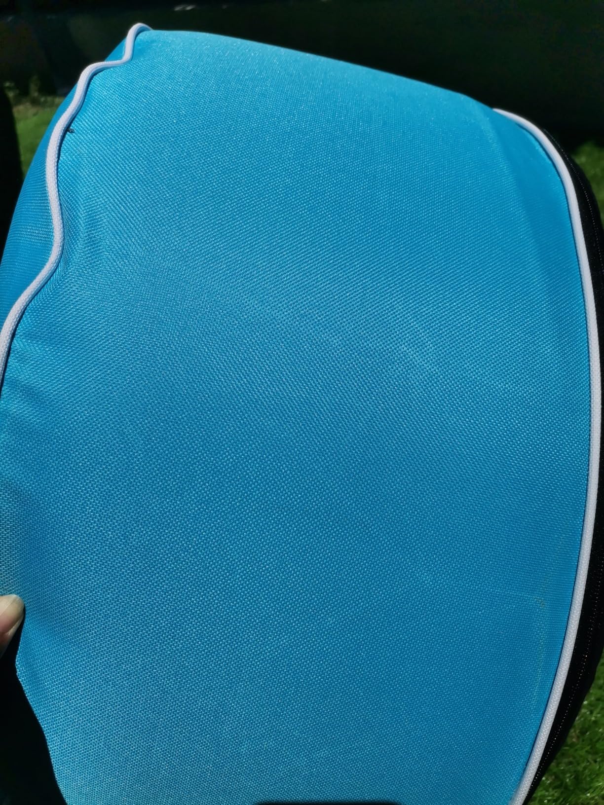 heimtexland Typ841 Outdoor Pouf Gelb aufblasbar Ø56 cm