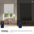 SmartWings Bouvardia Rollo Blackout motorisiert beidseitig