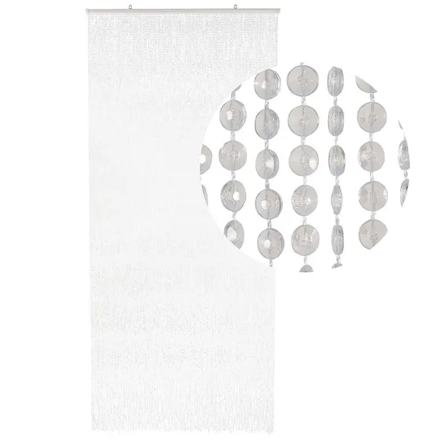 HAB & GUT Mini-Diamanten Türvorhang klar 90x200 Insektenschutz
