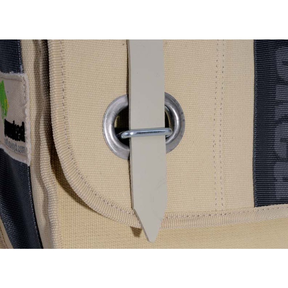 PROVOKED Messenger Bag Segeltuch beige 35x30 cm Canvas