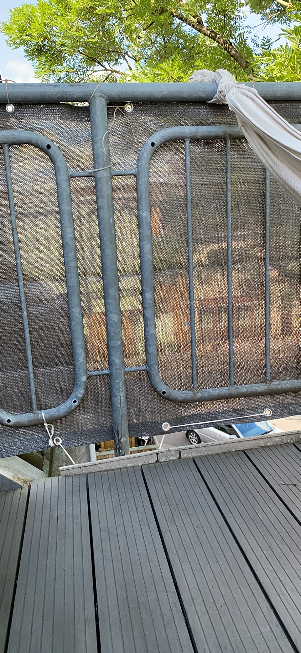 Sol Royal SolVision HB2 Balkonsichtschutz 90x300 cm Anthrazit blickdicht