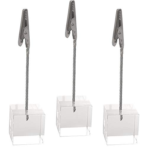 HAB & GUT CROCO-V-WT3 Kartenhalter 3er Set klar