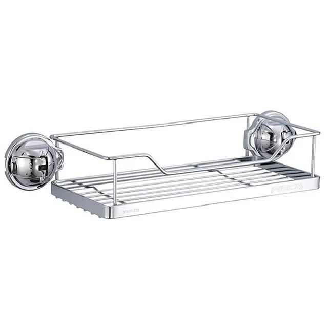 HAB & GUT FC011 Wandablage verchromt 28x12 cm ohne Bohren