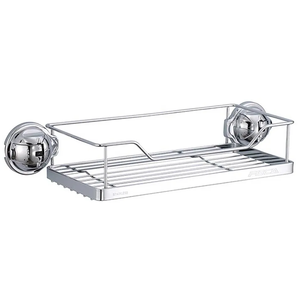 HAB & GUT FC011 Wandablage verchromt 28x12 cm ohne Bohren