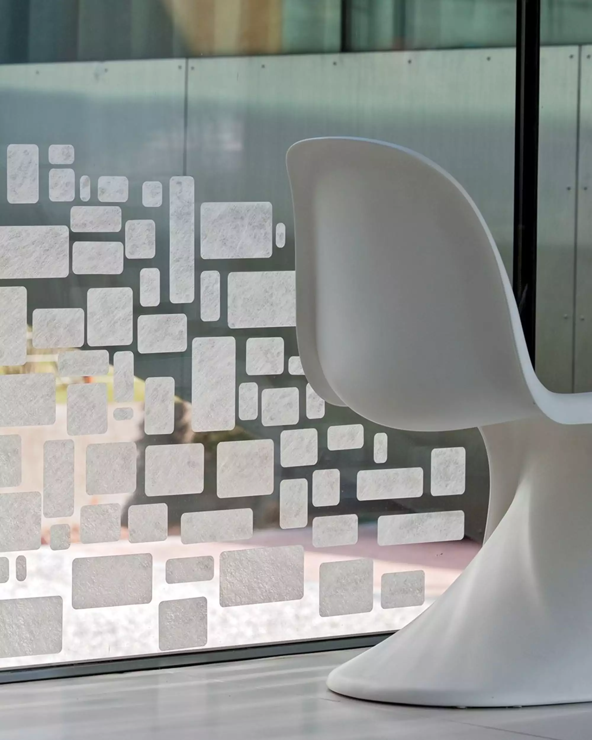 Création Baumann Gecko in the Box Cubico Hafttextil Glas