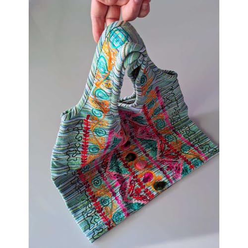 HAB & GUT Nepal Goa Hippie Bag Schultertasche Pink Stick