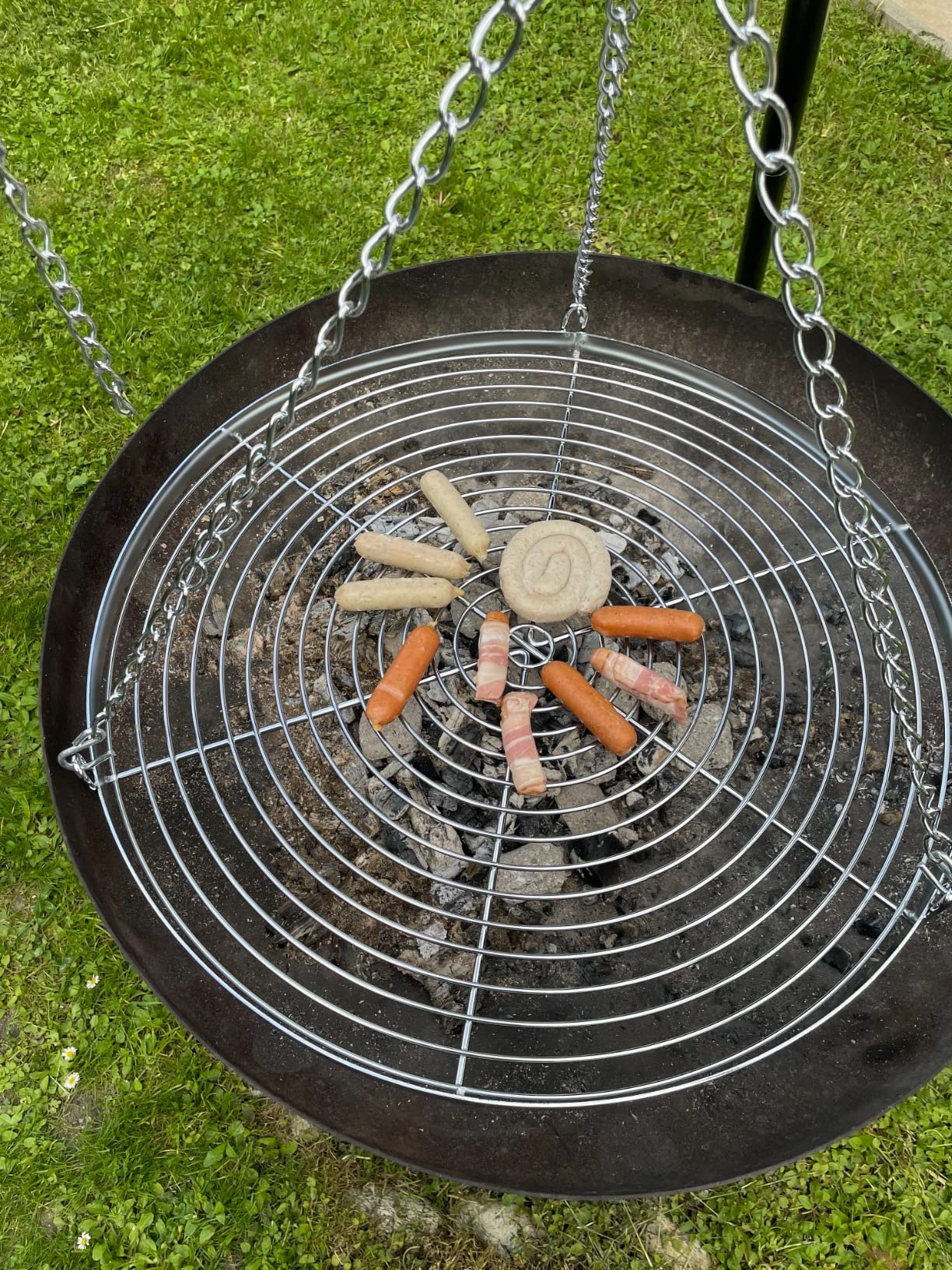 REDFIRE BBQ Tripod Schwenkgrill 65cm schwarz Dreibein